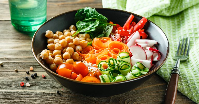 Sweet Potato and Chickpea Buddha Bowl