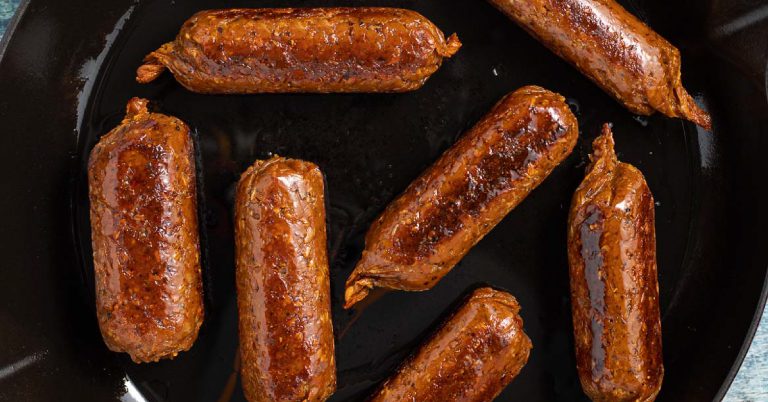 Vegan Grilled Sausages Without Soy